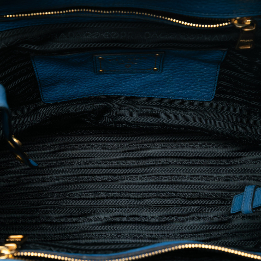 Pre-Loved Prada Vitello Daino Open Convertible Tote - Picture 4 of 6